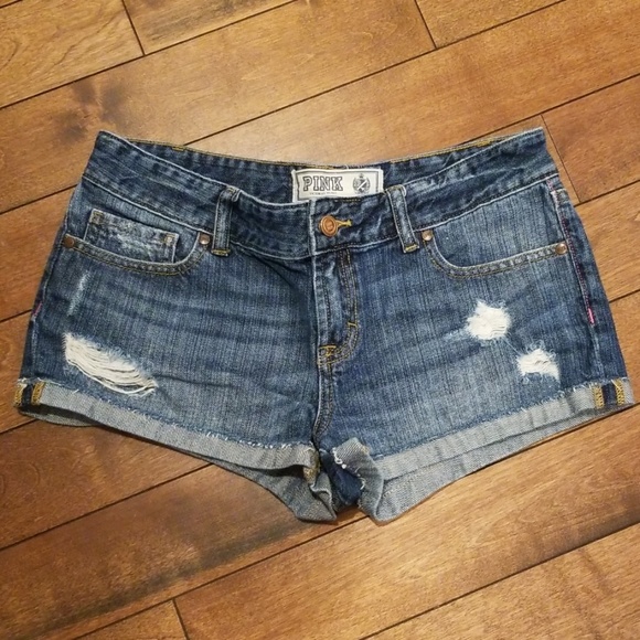 PINK Victoria's Secret Pants - Victoria's Secret Pink Denim Shorts
